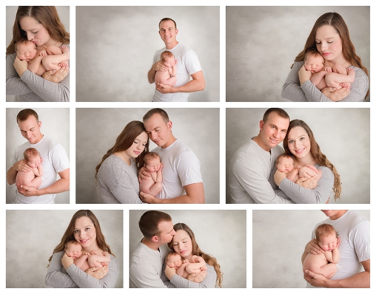 family and newborn images