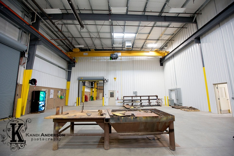 indoor equipment shop of industrial photography and commercial photography