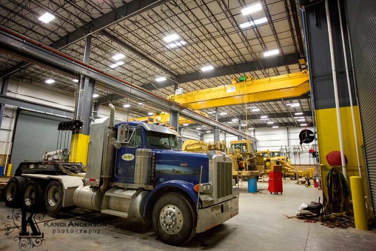 Heavy Equipment and 40 ton crane
