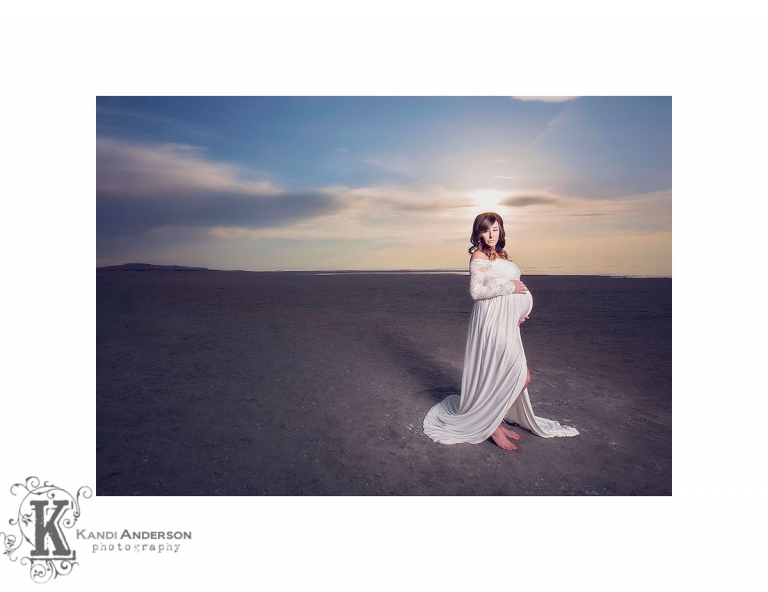 maternity gown wardrobe at Kandi Anderson Photography