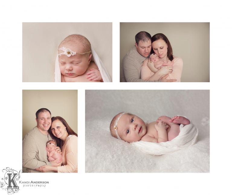 family pictures with newborn baby girl