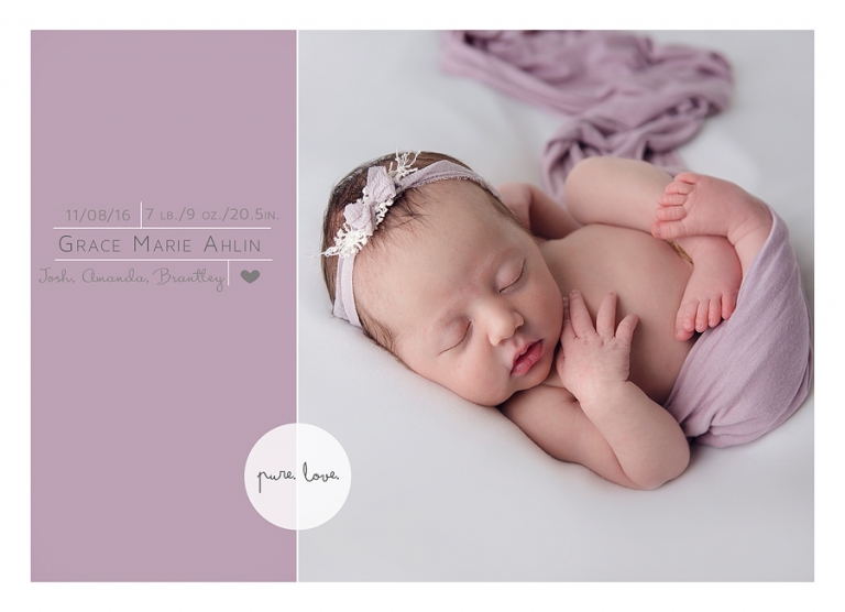 Newborn Baby Girl Portraits