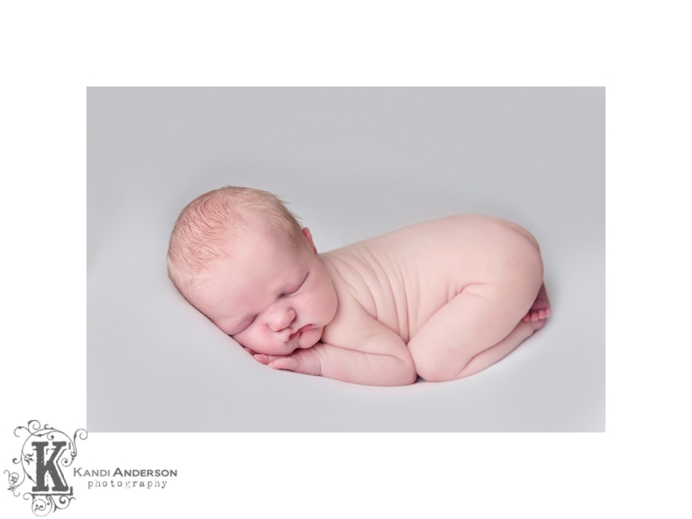 Newborn Baby Photos in Kandi Anderson Photography studio