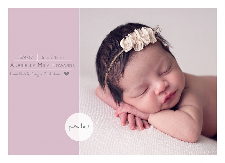 Elko NV Newborn Baby Girl Photos