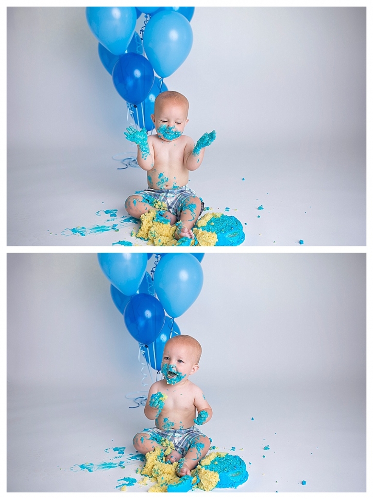 cake smash for 1 year old baby