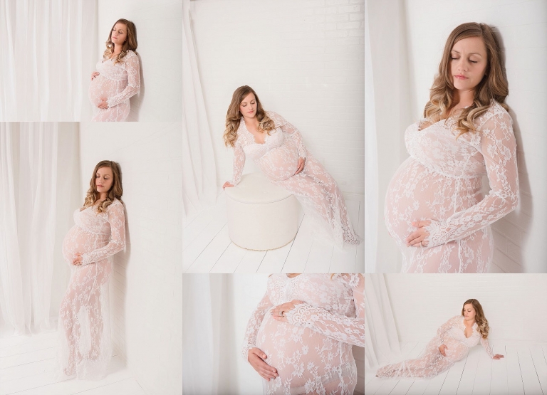 pregnancy portraits in studio